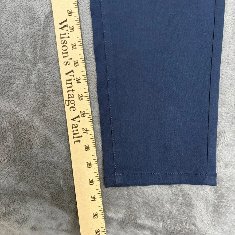 Projek Raw Pants Mens 30 Navy Blue Bungeeflex Classic Fit Stretch Work Chino - Picture 6 of 10